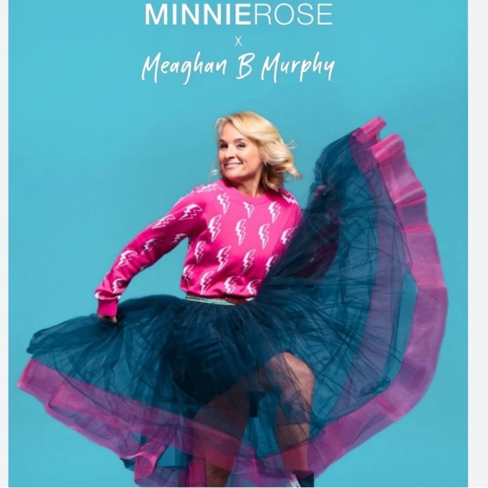Minnie Rose Meaghan B Murphy Collaboration sweater size M